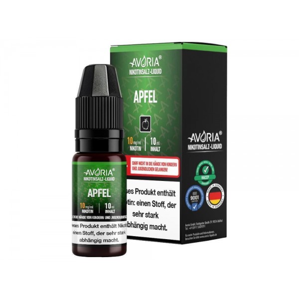 Avoria - Apfel - Nikotinsalz Liquid