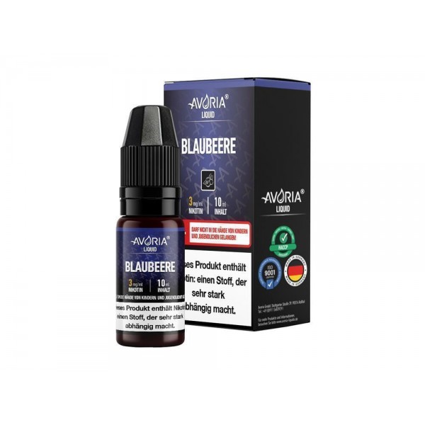 Avoria - Blaubeere - E-Zigaretten Liquid