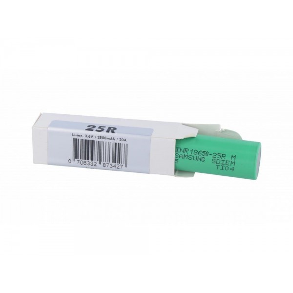Samsung INR18650-25R 2500 mAh Akku