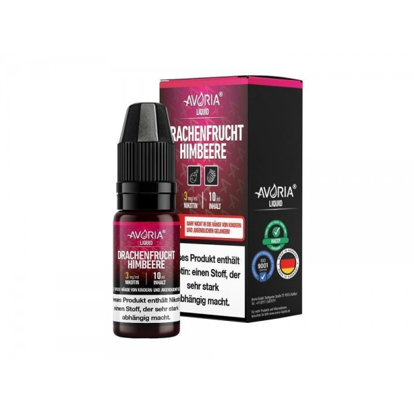 Avoria - Drachenfrucht-Himbeer - E-Zigaretten Liquid