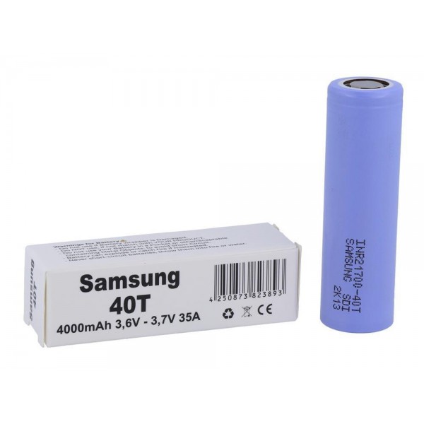 Samsung 40T 21700 Akku 4000mAh