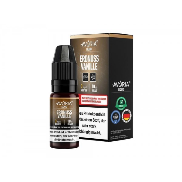 Avoria - Erdnuss-Vanille - E-Zigaretten Liquid