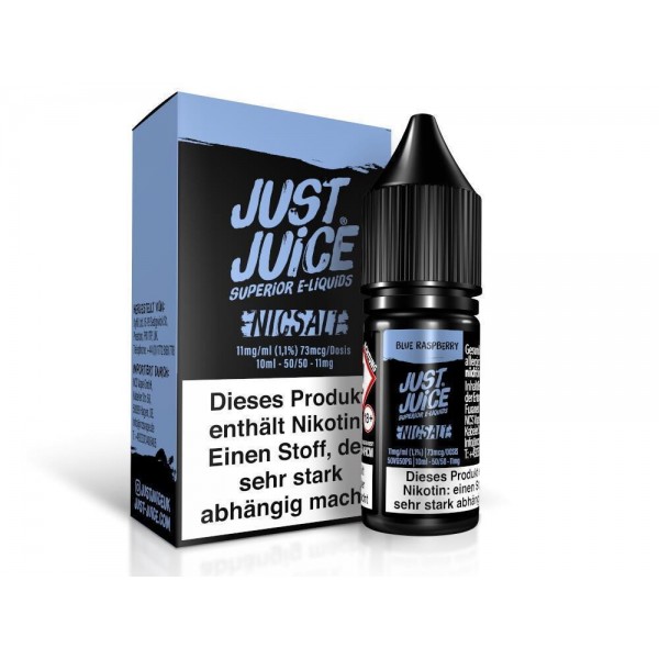 Just Juice - Blue Raspberry - Nikotinsalz Liquid