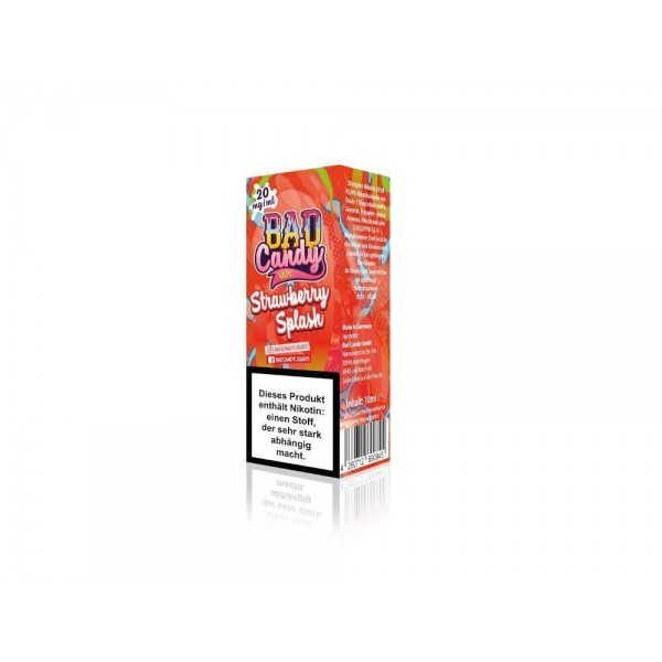 Bad Candy Liquids - Strawberry Splash - Nikotinsalz Liquid