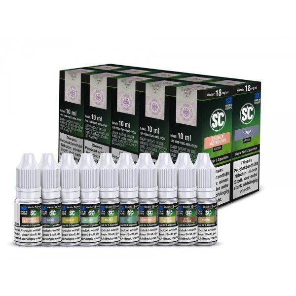 Gourmet Probierbox E-Zigaretten Liquid