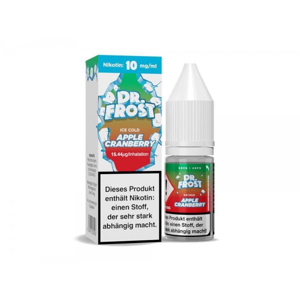 Dr. Frost - Ice Cold - Apple Cranberry - Nikotinsalz Liquid