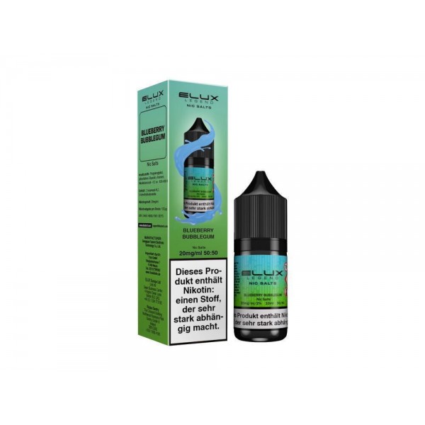 Elux - Blueberry Bubblegum - Nikotinsalz Liquid