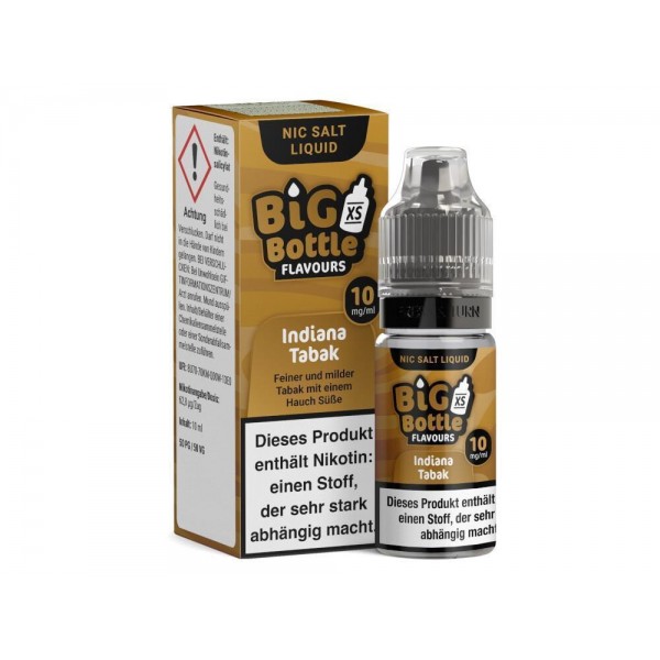 Big Bottle - Indiana Tabak - Nikotinsalz Liquid