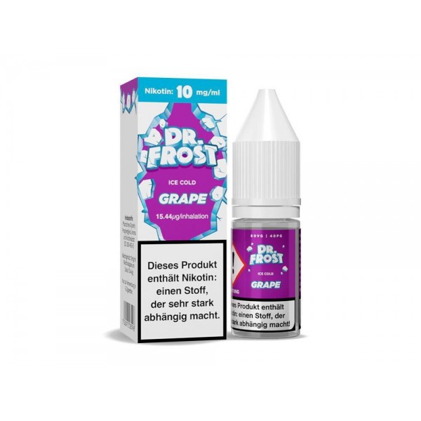 Dr. Frost - Ice Cold - Grape - Nikotinsalz Liquid
