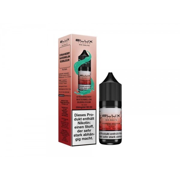 Elux - Strawberry Watermelon Bubblegum - Nikotinsalz Liquid