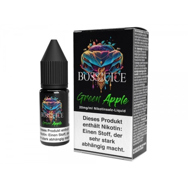 Boss Juice - Green Apple - Nikotinsalz Liquid