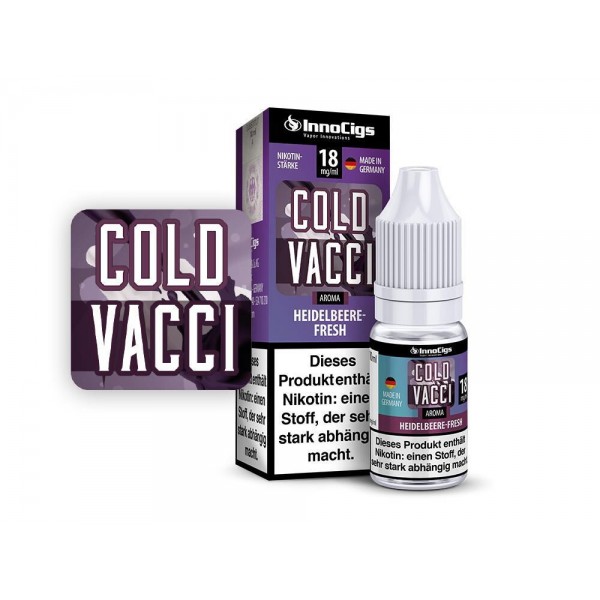 Cold Vacci Heidelbeere-Fresh Aroma - Liquid für E-Zigaretten