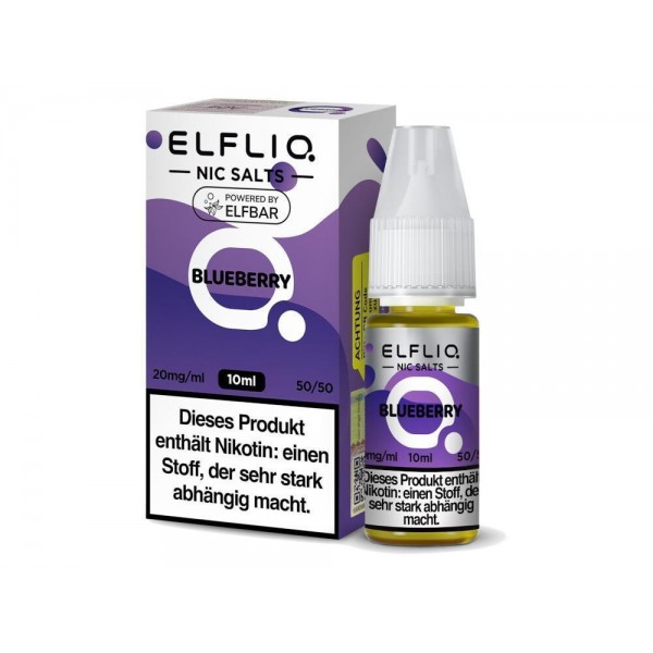 ELFLIQ - Blueberry - Nikotinsalz Liquid