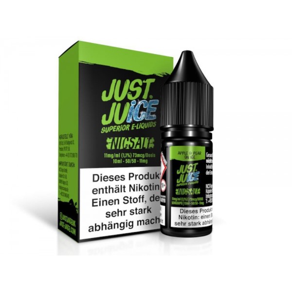 Just Juice - Apple & Pear on Ice - Nikotinsalz Liquid