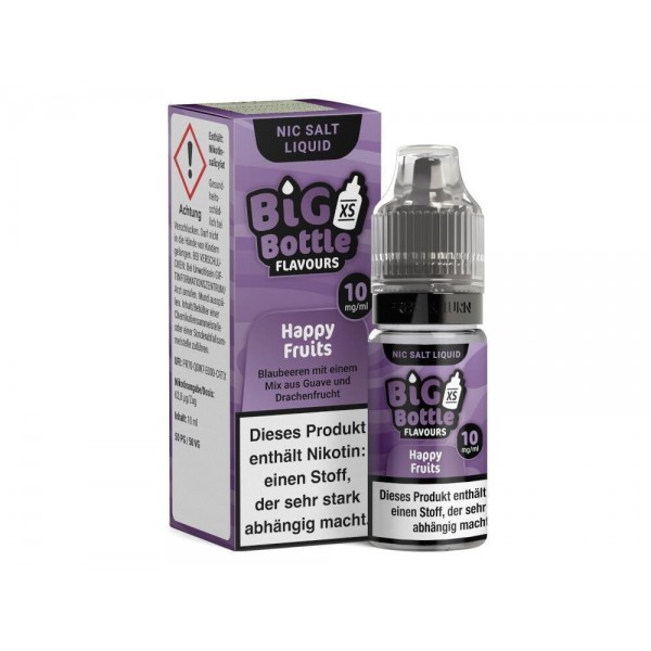 Big Bottle - Happy Fruits - Nikotinsalz Liquid