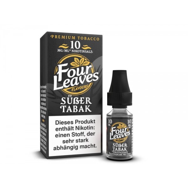 Four Leaves - Süßer Tabak - Nikotinsalz Liquid