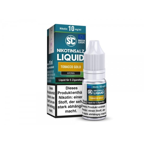 SC - Tobacco Gold - Nikotinsalz Liquid