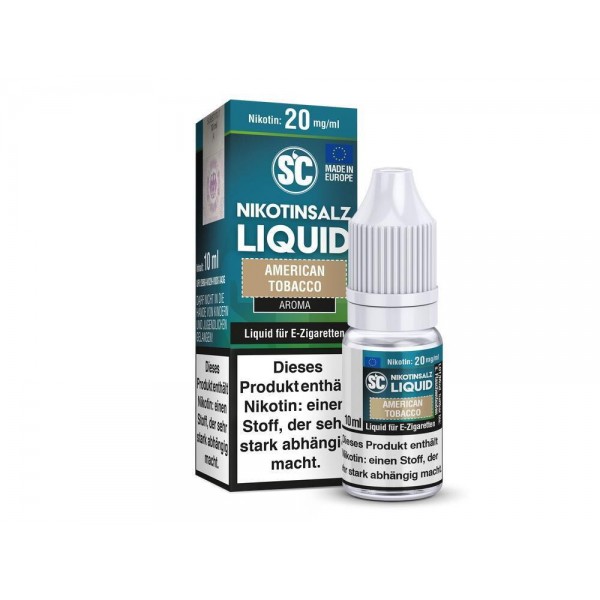 SC - American Tobacco - E-Zigaretten Nikotinsalz Liquid