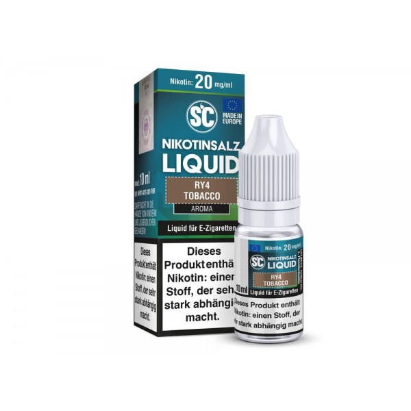 SC - RY4 Tobacco - E-Zigaretten Nikotinsalz Liquid