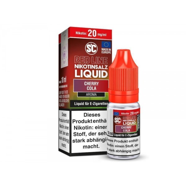 SC - Red Line - Cherry Cola - Nikotinsalz Liquid