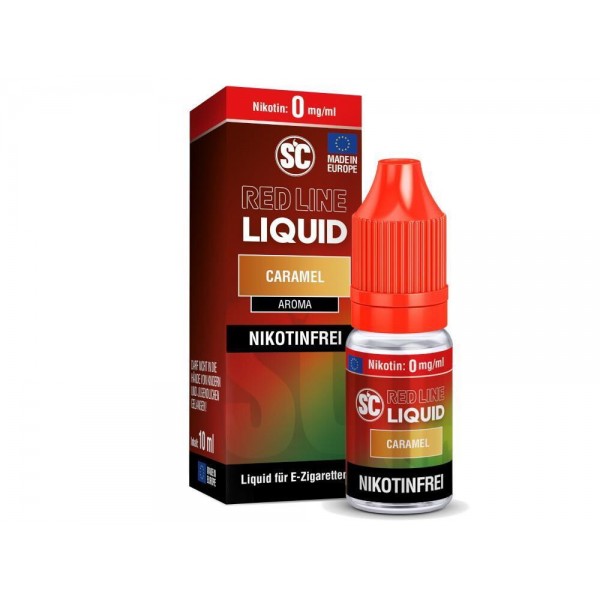 SC - Red Line - Caramel - Nikotinsalz Liquid