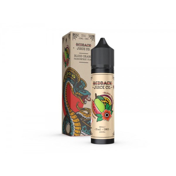 Redback Juice Co. - Aroma Blood Orange Passionfruit Guava 15ml
