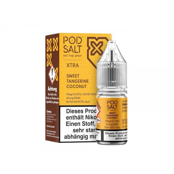 Pod Salt X - Sweet Tangerine Coconut - Nikotinsalz Liquid