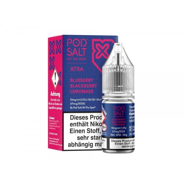Pod Salt X - Blueberry Blackberry Lemonade - Nikotinsalz Liquid