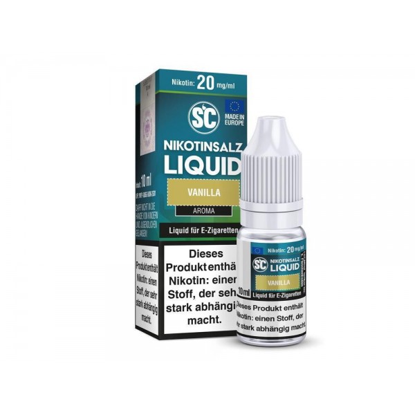 SC - Vanilla - E-Zigaretten Nikotinsalz Liquid