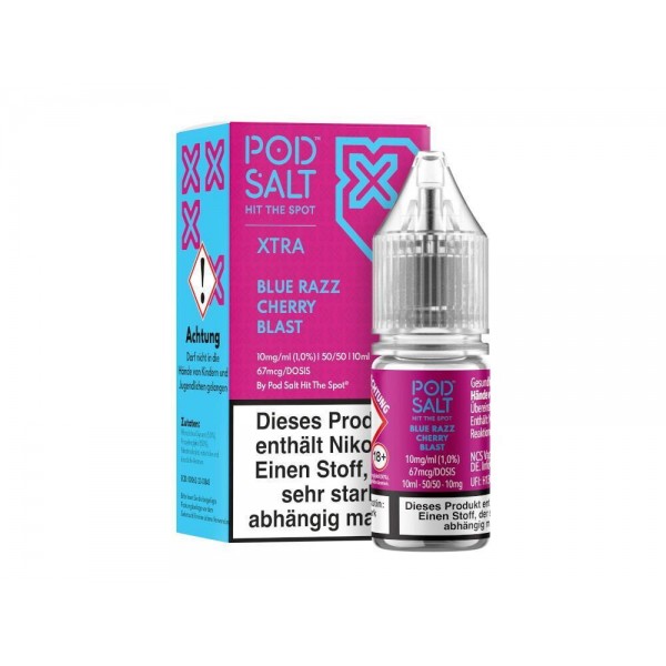 Pod Salt X - Blue Razz Cherry Blast - Nikotinsalz Liquid