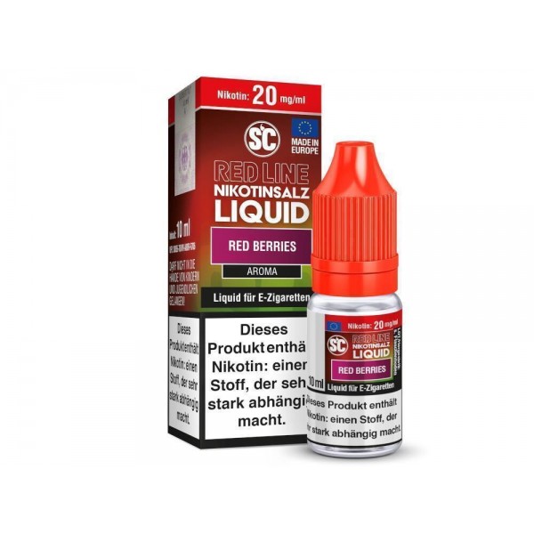 SC - Red Line - Red Berries - Nikotinsalz Liquid