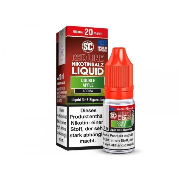 SC - Red Line - Double Apple - Nikotinsalz Liquid