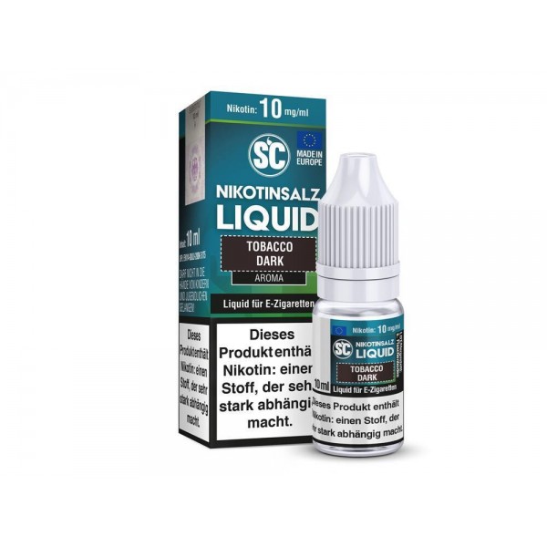 SC - Tobacco Dark - Nikotinsalz Liquid