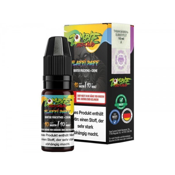 Zombie - Flaffi Paff - Nikotinsalz Liquid