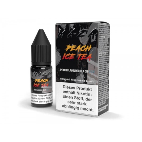 MaZa - Peach Ice Tea - Nikotinsalz Liquid