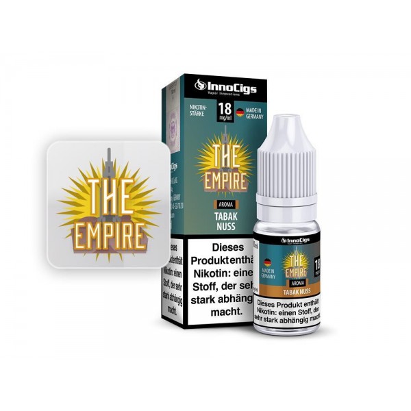 The Empire Tabak Nuss Aroma - Liquid für E-Zigaretten