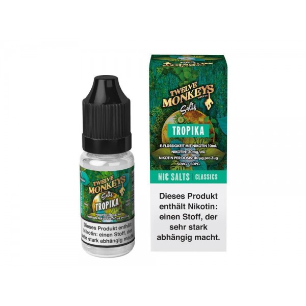 Twelve Monkeys - Tropika Nikotinsalz Liquid