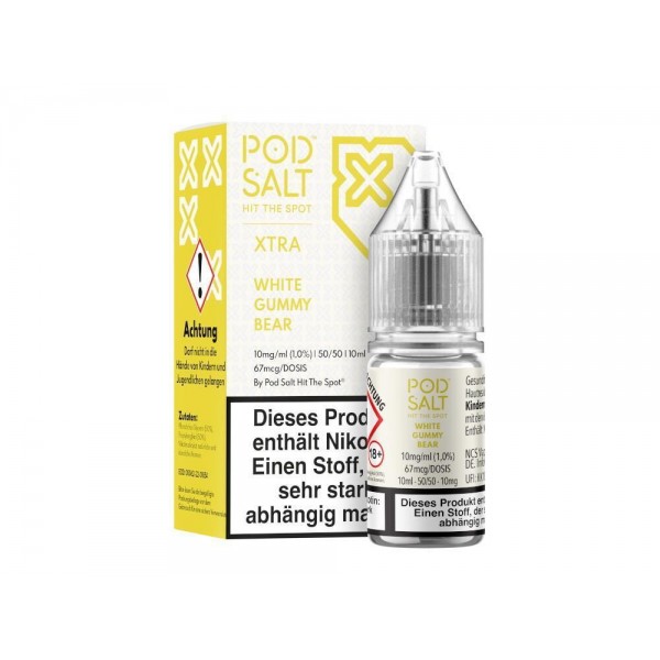 Pod Salt X - White Gummy Bear - Nikotinsalz Liquid