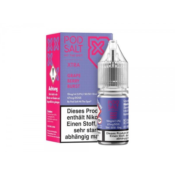 Pod Salt X - Grape Berry Burst - Nikotinsalz Liquid