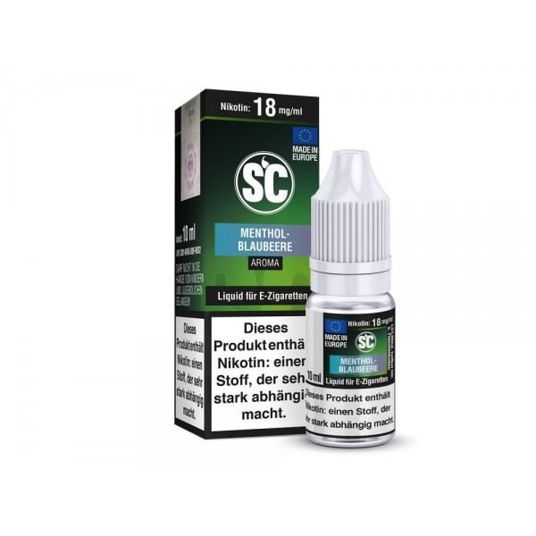 SC Liquid - Menthol - Blaubeere