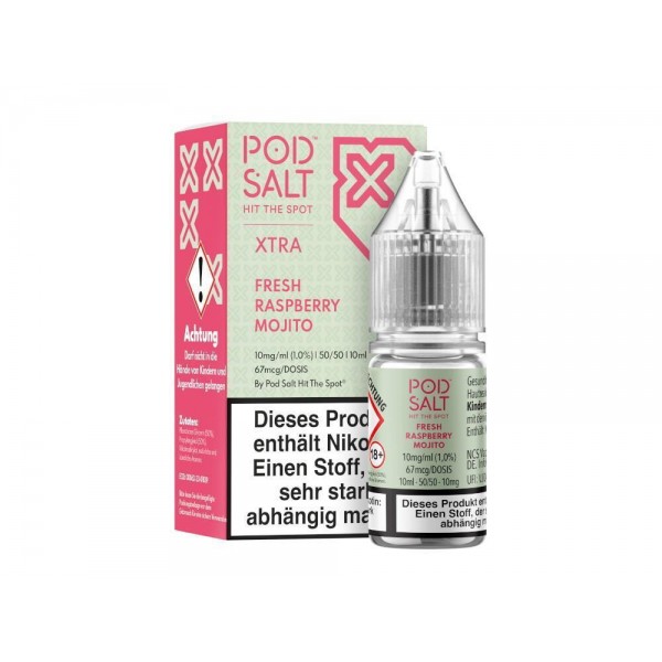 Pod Salt X - Fresh Rasperry Mojito - Nikotinsalz Liquid