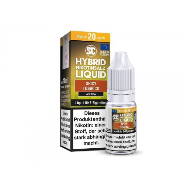 SC - Spicy Tobacco - Hybrid Nikotinsalz Liquid