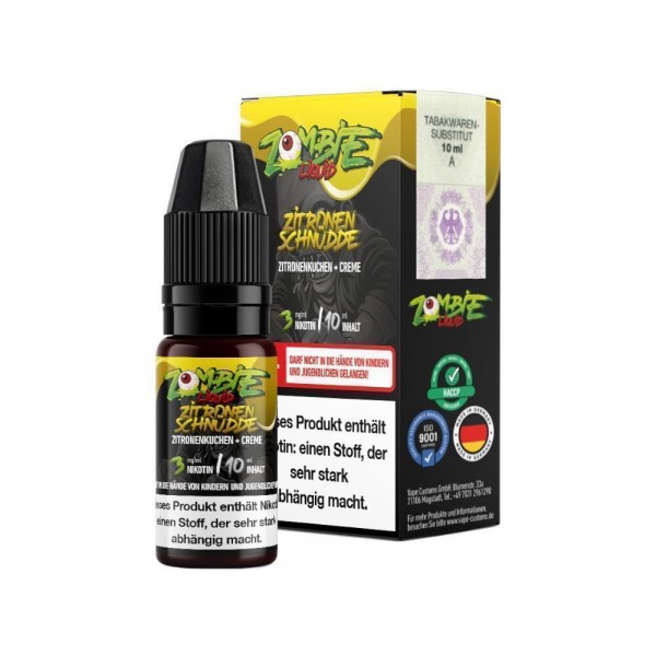 Zombie - Zitronenschnüdde - E-Zigaretten Liquid