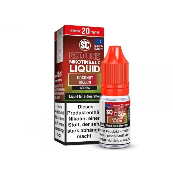 SC - Red Line - Coconut Melon - Nikotinsalz Liquid